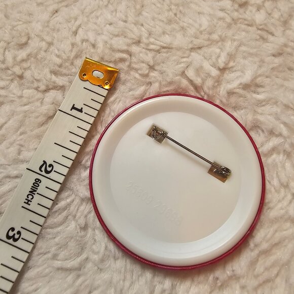 Peanuts Snoopy Woodstock Valentines Day Be Mine Lenticular Pinback Button - Picture 5 of 5